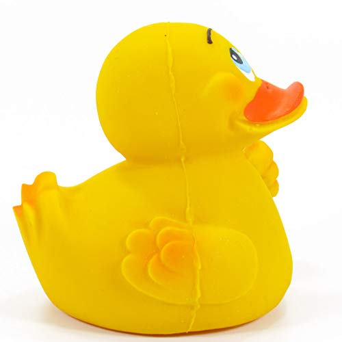 OK Thumbs Up Rubber Duck Banyo Oyuncağı / Tamamen Doğal, Organik, Çevre Dostu, Squeaker | Barselona, İspanya'dan ithal