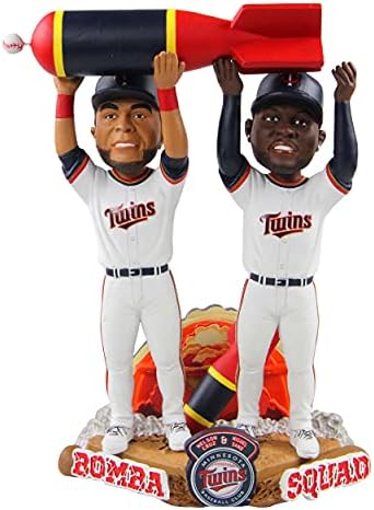 Nelson Cruz ve Miguel Sano Minnesota İkizler Bomba Takımı Bobblehead MLB