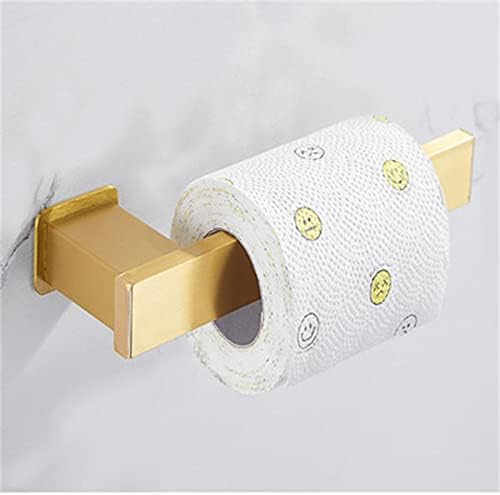 Banyo Donanım Havlu Bar Altın Tuvalet Kağıdı Tutucu Kalınlaşmak Alüminyum Duvara Monte Havlu Askısı