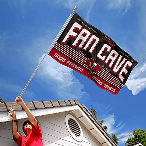WinCraft Tampa Bay Buccaneers Fan Man Cave Afiş Bayrağı
