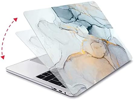 Lvtree Yeni 2021 MacBook Pro 13 inç Kılıf M1 A2338 A2251 A2289 A2159 A1989 A1706 A1708 (2021-),Plastik Sert Kabuk+Anti-toz