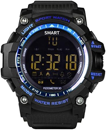 Sumtech EX16 Spor akıllı saat Erkekler için Bluetooth Smartwatch 5ATM IP67 Su Geçirmez Pedometre / Kalori / Mesafe Sayma / Kamera