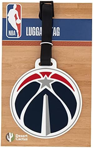 Washington Wizards Takımı NBA Ulusal Basketbol Birliği Bagaj Etiketi Çantası (PVC Bagaj Etiketi)