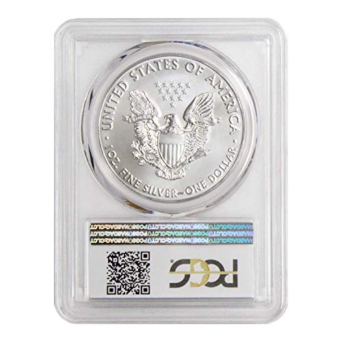 2019 W Amerikan Gümüş Kartal $ 1 MS70 PCGS Batı Noktası Etiketi .999 İnce Gümüş ABD Nane