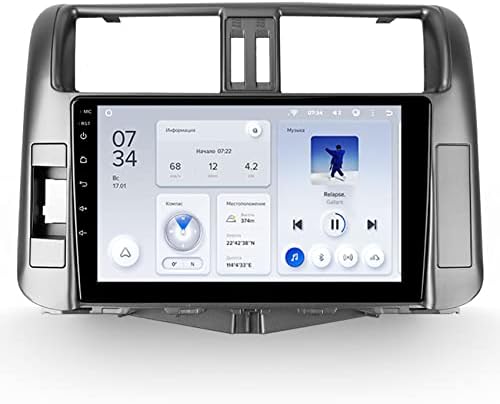 Gokıu Android 8/10 Araba Multimedya Oynatıcı Toyota Land Cruiser Prado 150 2009-2013 ıçin Radyo Stereo GPS Navigasyon FM Ayna