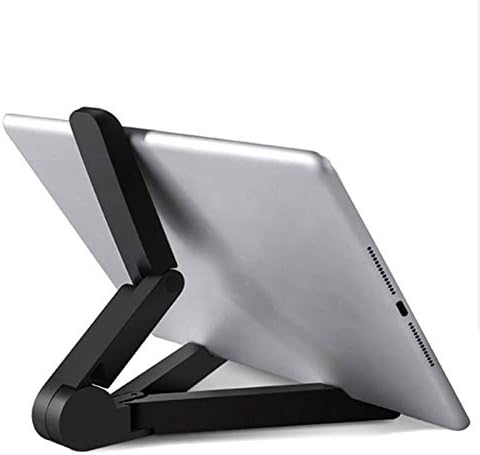 ELQ Tablet Standı-Çok Fonksiyonlu Evrensel Çok Açılı Ayarlanabilir Masaüstü Katlanır Tablet tutucu Istikrarlı ve Kaymaz, 13 İnç