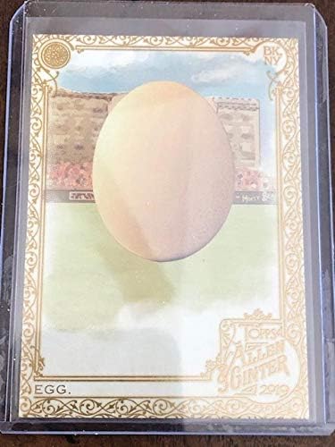 2019 Topps Allen ve Ginter Sıcak Kutusu Altın Paralel 213 Yumurta Resmi MLB Beyzbol Ticaret Kartı (Hobi Özel)