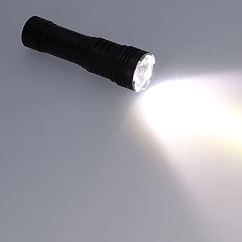 Wosun XHP70. 2 LED El Feneri, Su Geçirmez Uzun Servis Ömrü Dış Mekan kullanımı için Süper Güçlü Meşale