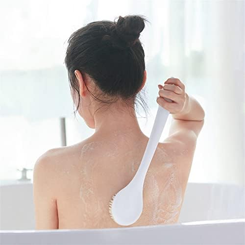 HuaShslt Banyo Vücut Fırçalar Uzun Kolu Banyo Yumuşak Naylon Kıllar Fırçalar Peeling Masaj Banyo Kuru Fırçalama Duş Aracı Vücut