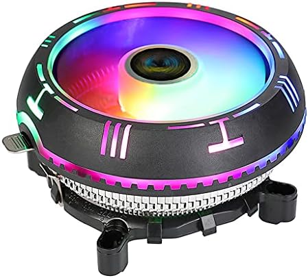 Awesomeoneı 3pin RGB Masaüstü PC CPU Fan Ayarlamak RGB Soğutma Fanı Sessiz Kontrol Bilgisayar Soğutucu Soğutma RGB Kasa Hayranları