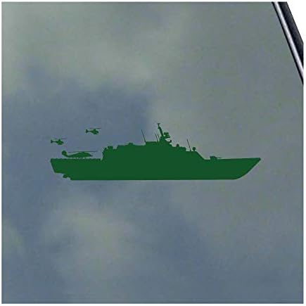 Özgürlük Sınıfı Vinil Sticker Çıkartma ABD Donanması Littoral Savaş Gemisi Veteran