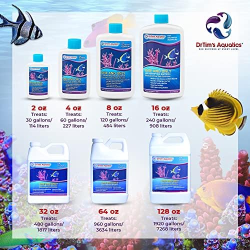 Drtım'in Aquatics Tuzlu Su Tek ve Canlı Nitrifikasyon Bakterileri - Yeni Balık Tankları, Akvaryumlar ve Su Filtreleme ve Arıtımı