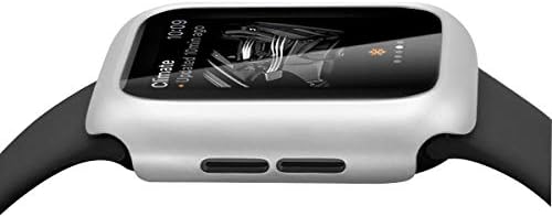 Jamcl ile Uyumlu Apple İzle Vaka 44mm 40mm Serisi 5/4, Ultra-İnce Tampon Koruyucu PC Sert Kapak Hafif Aksesuarları Mat Çerçeve