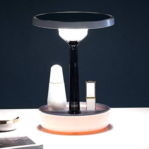 QULONG USB şarj edilebilir LED lamba Ayarlanabilir Günışığı kozmetik makyaj aynası masaüstü Lambası Banyo Duş Seyahat için Dokunmatik