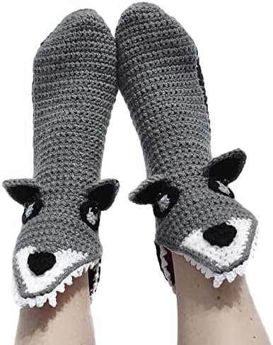 Aile Eşleştirme Komik Çorap Kış Örme sıcak Çorap Yenilik Sevimli Karikatür Hayvanlar Çorap