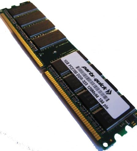 parçaları-hızlı 1 GB Bellek için COMPAQ Evo İş Masaüstü D530 SFF / Cabrio Minitower 184 pin PC2700 DDR DIMM Uyumlu RAM
