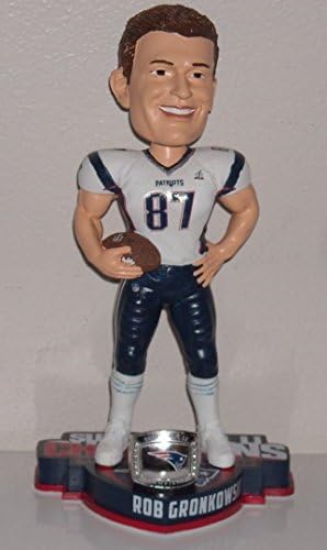 NFL New England Patriotsgronkowski R. 87 Super Bowl Lı Şampiyonları 8 Bobble, New England Patriots, Tek Beden