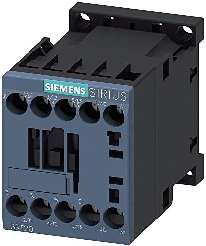 Siemens 3RT20171AK61 KONTAKTÖR, AC-3, 5.5 KW/400V, 1NO, AC110V 50HZ, 120V 60HZ 3 KUTUPLU, SZ S00 VİDALI TERMİNAL