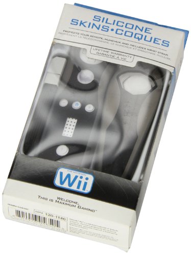 Wii Remote ve Nunchuk Kaplamaları-Siyah