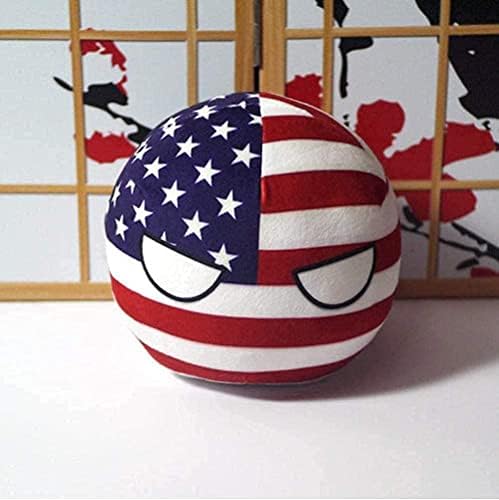 HNFSCLUB Polandball peluş oyuncaklar Anime Countryball Kısa Peluş Bebek Yastık Cosplay Hediye ıçin 12pcs-S 10 cm-35 CM