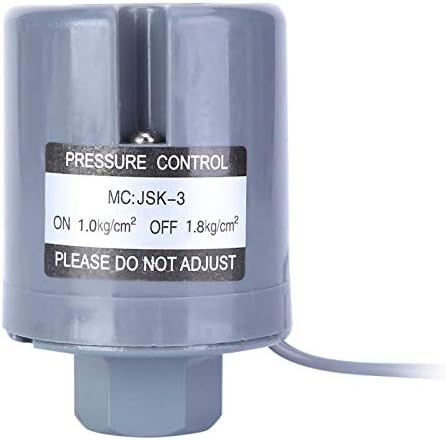 G3 / 8 Basınç Kontrolörü Hidrofor Pompası Basınç Şalteri boru hattı için yüksek basınç sistemi için dayanıklı (1.0-1.8 kg, pembe)
