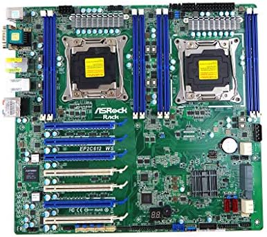 ASRock Raf EP2C612 WS Yonga Seti C612 Soket LGA2011 R3 DDR4 SDRAM SSI EEB sunucu anakartı