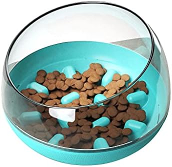 SSMDYLYM Pet Sallayarak Bardak Yavaş yiyecek kasesi Uzay kapsülü Tasarım Köpek Anti-Choke Eğlenceli Besleme Topu Oyuncak Kase