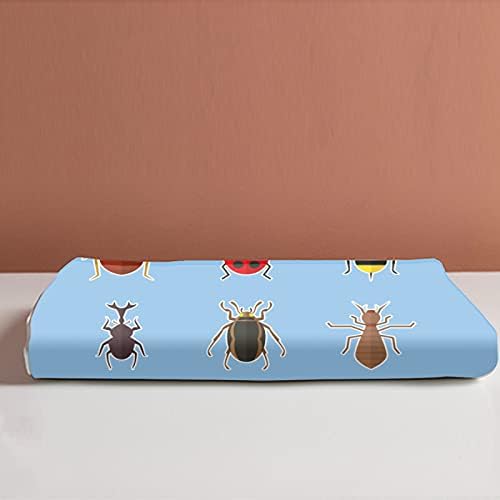 Böcekler Bug Entomoloji Komik Tasarım nevresim takımı Çocuklar Genç Erkek Nevresim Dekor Yatak yorgan yatak örtüsü seti Ev Yatak