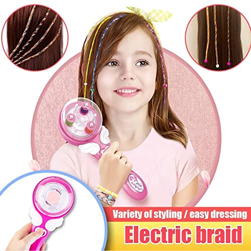 DIY Otomatik Saç Braider Kitleri, Saç Örgü Araçları Elektrikli Saç Twister, örgü Makinesi DIY Elektrikli Saç Aracı DIY Saç Elektrikli