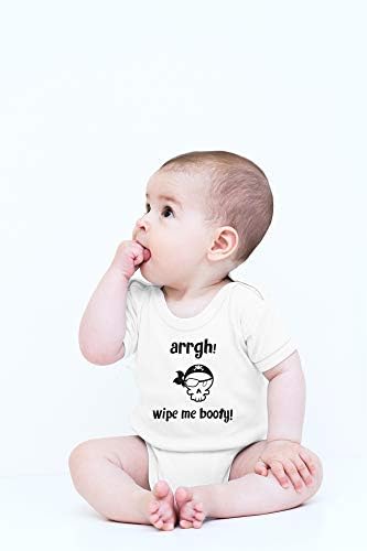 CBT Giyim Arrgh! Sil Kıçımı! - Komik Korsan Tema Değişen Kıyafetler-Sevimli Bebek Tek Parça Bebek Bodysuit