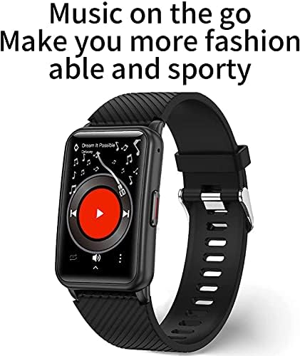 Akıllı saat, 1.57 İnç spor ızci ile Kalp Hızı Bluetooth Çağrı Spo2 Uyku Monitör Su Geçirmez akıllı bilezik Kadın Erkek Android