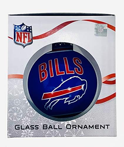 FOCO NFL Cam Top Süsleme-Sınırlı Sayıda Noel Top Süsleme-Resmi Lisanslı Fan Donanımı (Buffalo Bills)ile Takım Ruhunuzu Gösterin