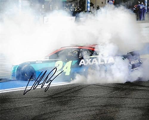 İMZALI 2021 William Byron 24 Axalta Racing HOMESTEAD WİN TÜKENMİŞLİK (Hendrick Motorsports) NASCAR Kupası Serisi İmzalı Parlak