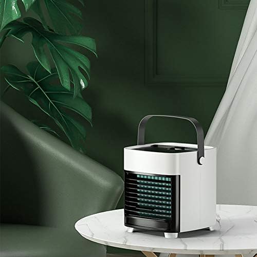 Pumpumly Taşınabilir Klima Fanı, 3 in 1 Küçük Kişisel USB Klima Fanı masa fanı Mini Hava Temizleyici Nemlendirici Soğutma taşınabilir