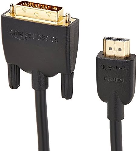 Basics HDMI-DVI Adaptör Kablosu, Siyah, 6 Ayaklar, 1 Paket