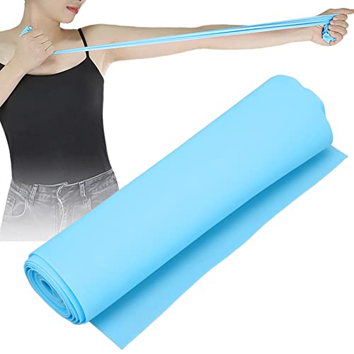 Direnç Döngü Egzersiz Bantları, Çok Fonksiyonlu Egzersiz Direnç Band Skid Direnç Spor Elastik Egzersiz Bandı Mavi 1.5 m