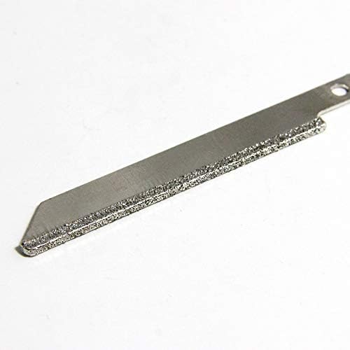 ZITENGZHAI WYS-JUTIAO, 1 pc 76mm 3 İnç Elmas Kaplı Jigsaw Bıçakları Kesme Kesici U Shank Karbür Tahıl Jig Testere Kum 50 için