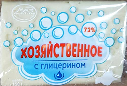 Gliserinli Rus çamaşır sabunu %72 150gr. Русское Хозяйственное мыло с глицерином 72% 150гр.