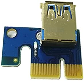 Genel Pcı-e Genişletici, Mini PCI-E'den PCI Express16x'e Genişletici Yükseltici Adaptör, Ekran Kartı Madenciliği için-Mavi