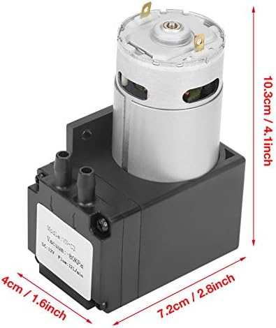 Mini Pompa, DC Yağsız Pompa, 12 W Vakum Adsorpsiyon Otomasyon Ekipmanları için Laboratuvar Ev Oksijen Jeneratörleri Vakum Paketleme