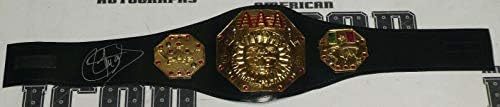 Blue Demon Jr. İmzalı AAA Lucha Libre Şampiyonası Oyuncak Kemeri BAS Beckett COA NWA İmzalı Güreş Çeşitli Eşyalar
