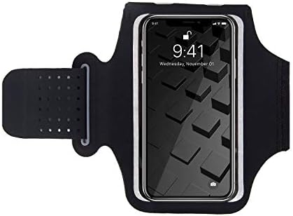 FİTRİSİNG Su Dayanıklı Cep Telefonu Koşu Kol Bandı iPhone Xs Max Uyar, XR, 8 7 6 s 6 Artı, ayarlanabilir Elastik Bant ile Anahtar