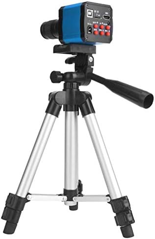 Shipenophy Mikroskop Kamera Endüstriyel Mikroskop Kamera 120X Lens Kaymaz Kauçuk ücreti ile Sanayi için 40 adet Beyaz LED Ampuller