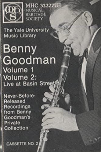 Benny Goodman: Yale Üniversitesi Müzik Kütüphanesi-Cilt 1 ve 2, 2 Kaset