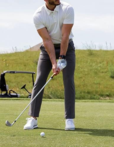 COOFANDY erkek Golf POLO GÖMLEK Hızlı Kuru Kısa Kollu Atletik Egzersiz T-Shirt Hafif Spor POLO Gömlekler