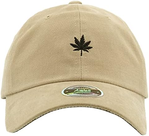 AMPLESH Premium Kenevir Yaprağı Pamuk Dimi Ayarlanabilir Baba Şapka Erkekler Kadınlar ıçin Unisex Yapılandırılmamış beyzbol şapkası