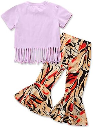 Toddler Bebek Kız Alevlendi Pantolon Kıyafet Dantel Halter Tüp Gömlek Üst ve Çan Alt Pantolon Yaz Giyim Seti