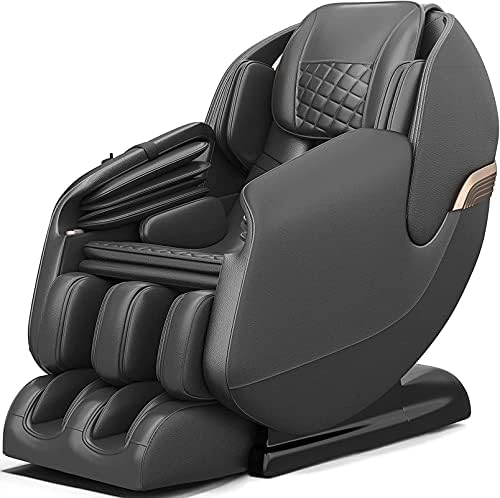 Lzour tam vücut sıfır yerçekimi elektrikli masaj koltuğu Shiatsu sandalyeler, SL-Track Recliner masaj koltuğu ile Bluetooth ısı