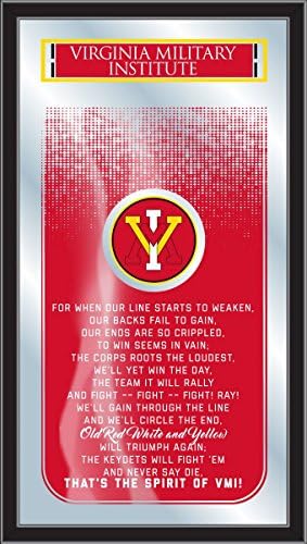 Holland Bar Taburesi A. Ş. Virginia Askeri Enstitüsü Keydets HBS Dövüş Şarkısı Aynası (26 x 15)