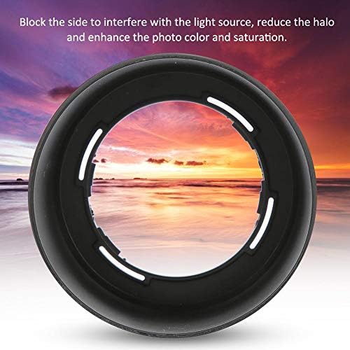 V BESTLIFE Kamera Lens Hood, HB-N103 Mini Plastik Siyah Lens Hood Değiştirme için 1 VR 30-110mm f / 3.8-5.6